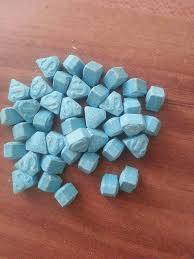 Blue Superman MDMA Ecstasy Pills