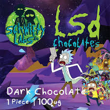 Buy LSD Edible 100ug Dark Chocolate Schwifty Labs Europe