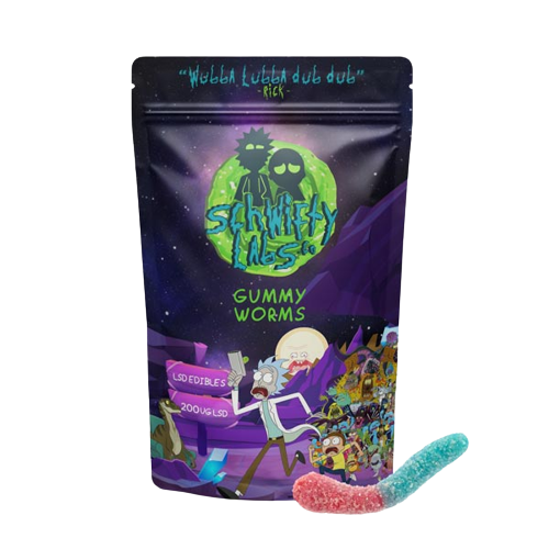 Buy LSD Edible 200ug Gummy Worm Schwifty Labs UK